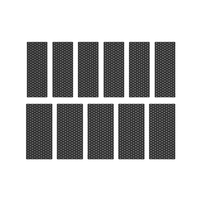 

96GE Polymer AntiSkid Protective Covers Mouse Grip Tape Skates For Various Controllers Keyboards Mouse 11Pieces