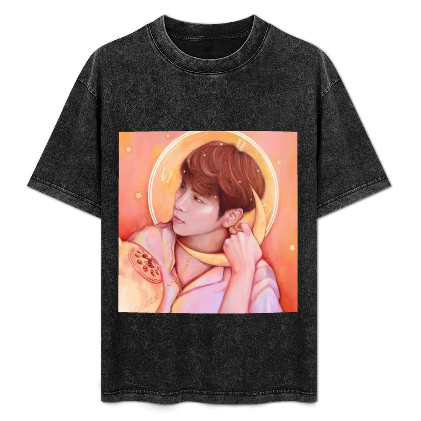 

SHINee Jonghyun T-Shirt printed t shirts for man t shirts for man graphic funny cotton t shirt pack shirt for man T-Shirt