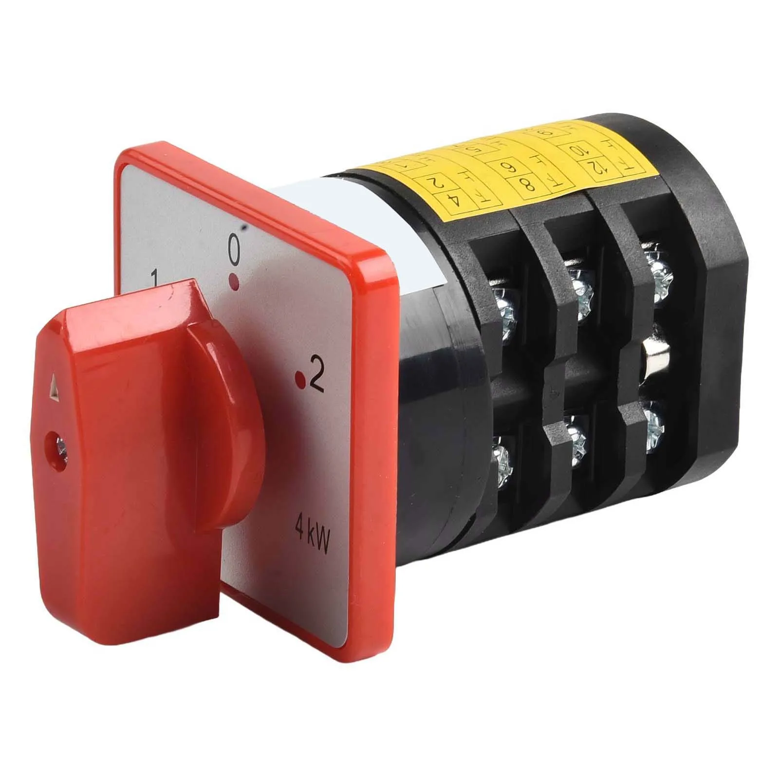 Switch Control Changeover Switch Compact Changeover Switch Black Red Insulated Properties For Electrical Circuits