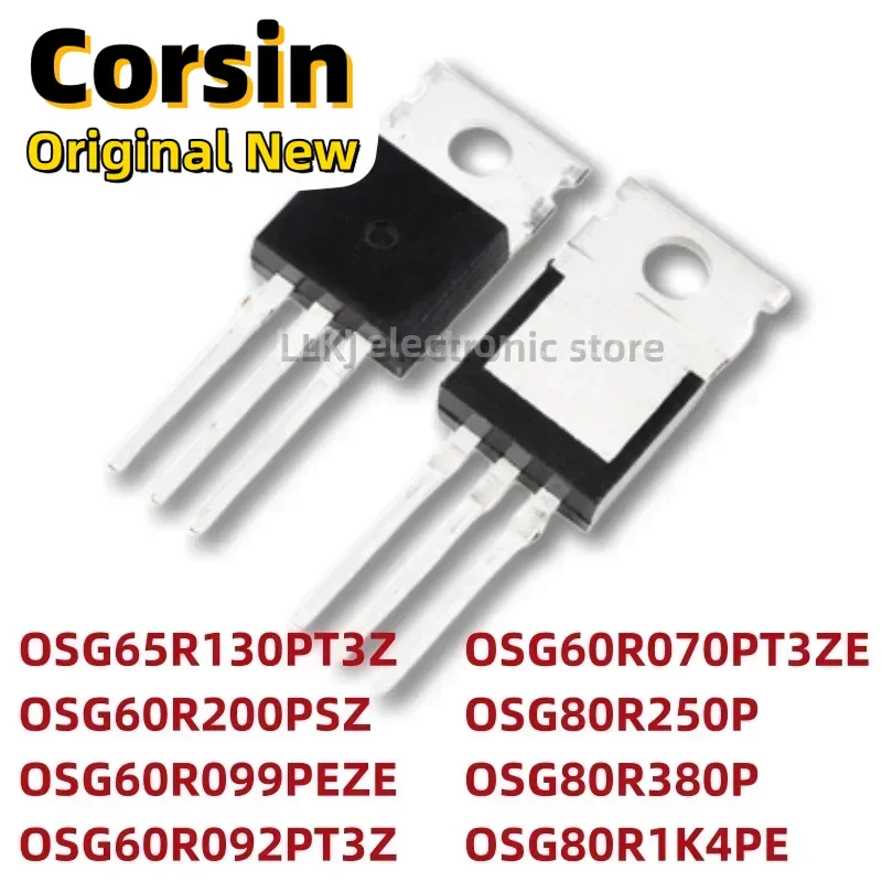 1pcs OSG65R130PT3Z OSG60R200PSZ OSG60R099PEZE OSG60R092PT3Z OSG60R070PT3ZE OSG80R250P OSG80R380P OSG80R1K4PE TO220 MOS FET/