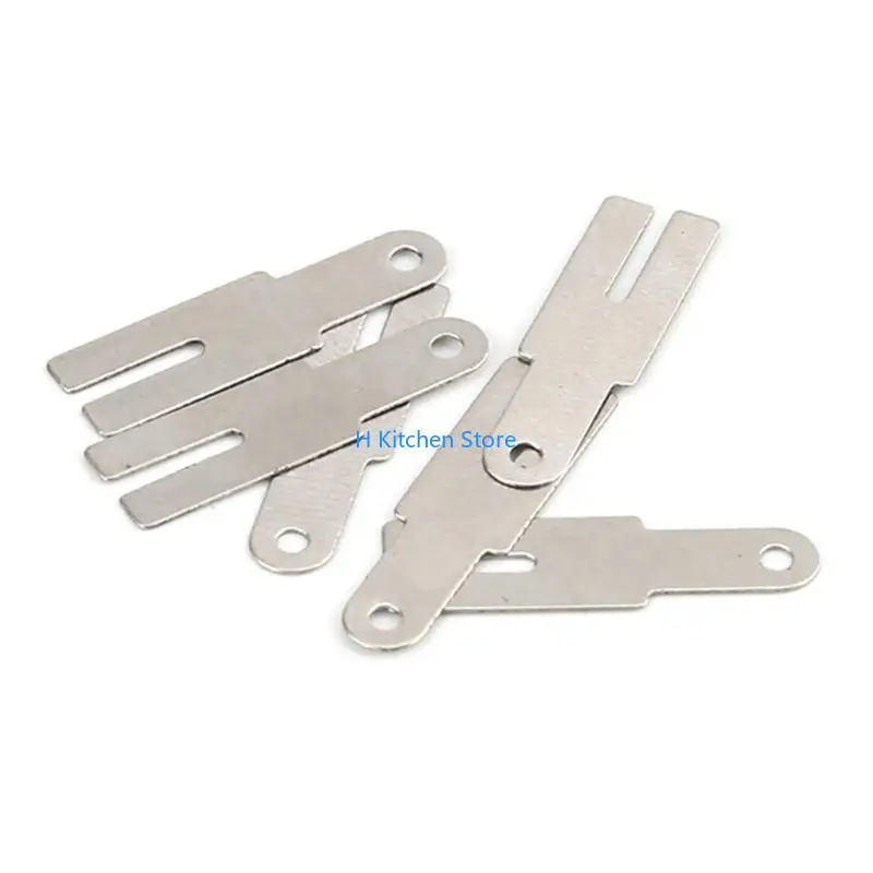 

16FC Nickel Strip 100 Piece Y Shaped Nickel Sheets Plates Battery Nickel Plated Steel Belt Strip Spot Welding Connector