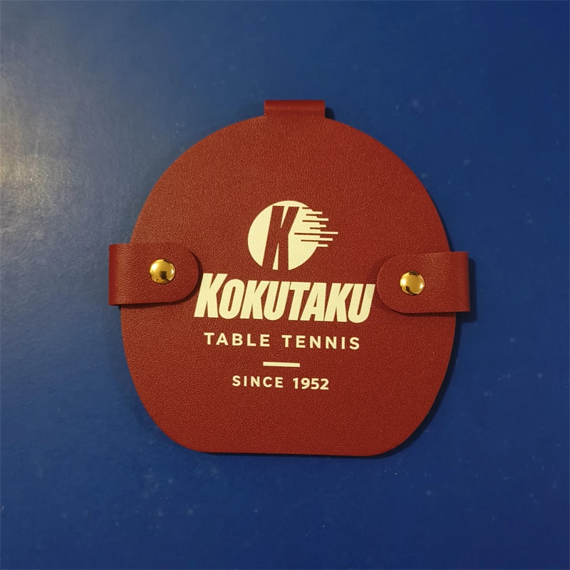 KOKUTAKU PU-Leder Magnetischer Tischtennisschläger-Schutz Tischtennis-Schläger Gummi-Schutzabdeckung Anti-Oxidation – Detail 11