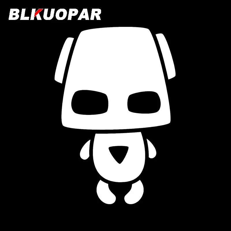 BLKUOPAR Funny Monsters Vector Car Sticker Personalized Scratch-proof Decal Creative Sunscreen Windshield Air Conditioner Decor