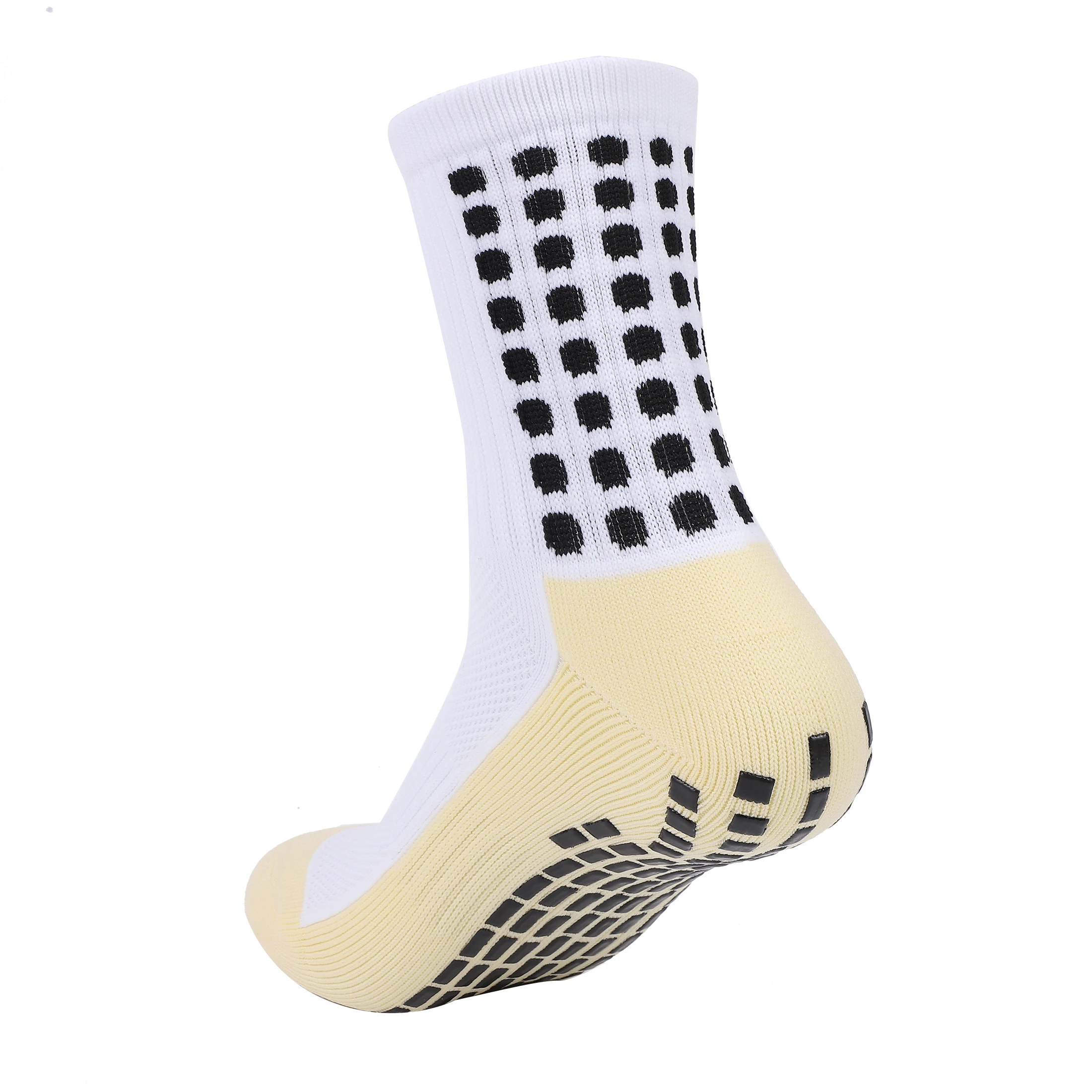 12Pair New Football Socks Mens Womens Sports Socks Non-slip Silicone Bottom Soccer Socks Rugby Tennis Volleyball Badminton Socks