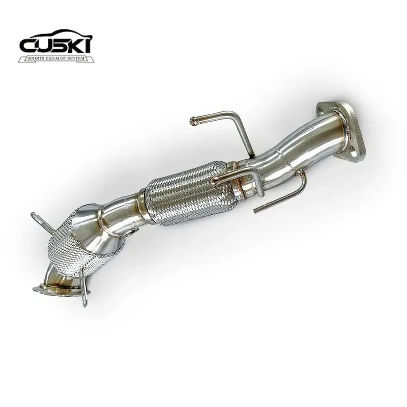 High Flow Exhaust  Downpipe  for Ford Focus 1.5T 2020-2023 quality Stainless Steel Automotive exhaust pipe accessories