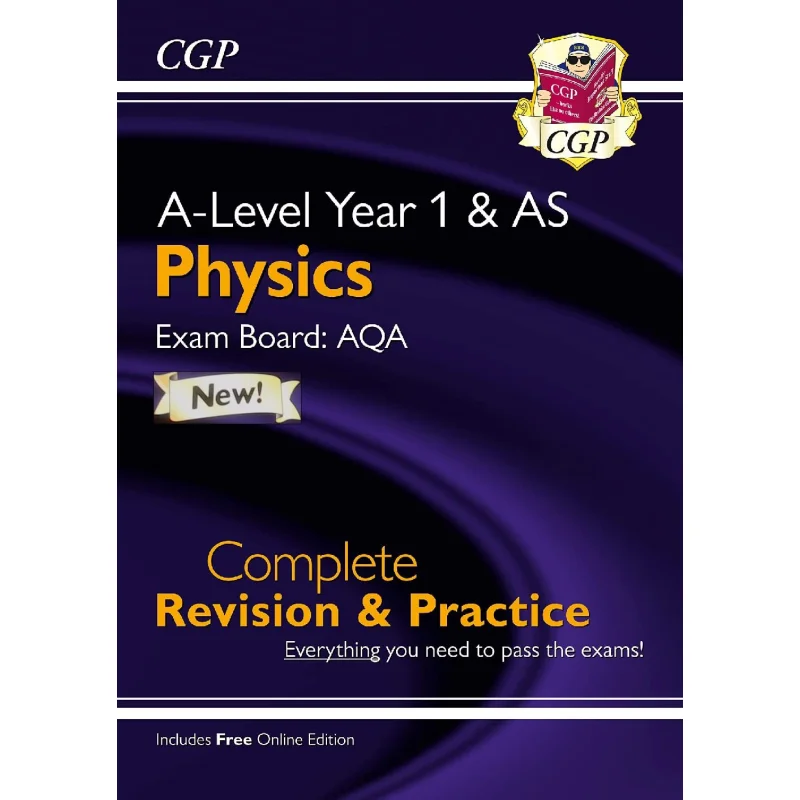 

ALevel Physics AQA 1 год AS Полная практика восстановления с книгами CGP онлайн-издания 9781789080308
