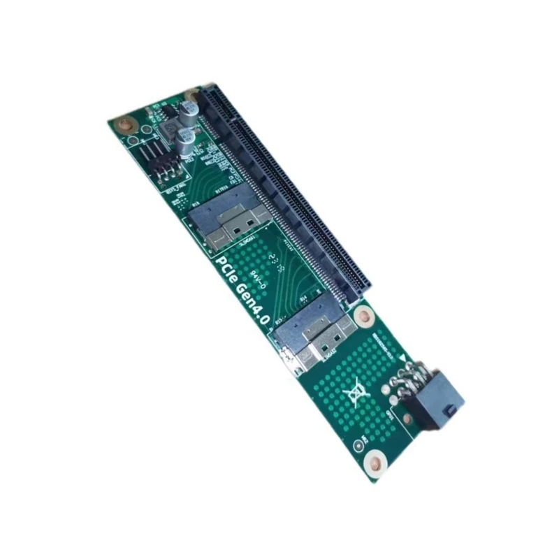 Imagem -03 - Placa Conversão Pcie para Sff8654 para Nvme Ssd Sff9654-8i para Pcle 8x 16x Extensão R58f