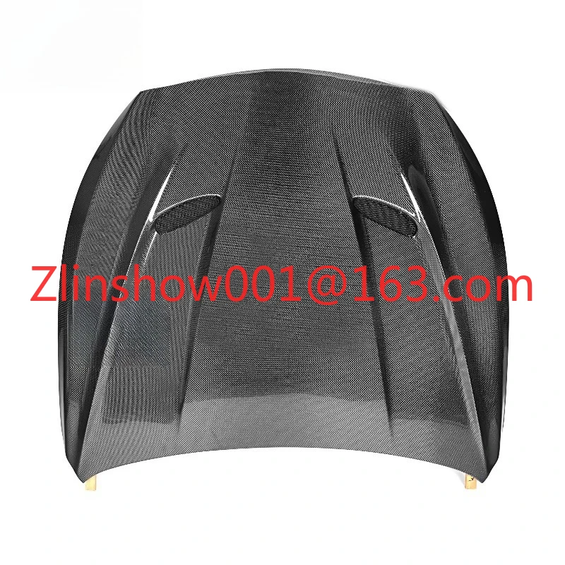 غطاء محرك السيارة من ألياف الكربون لسيارة إنفينيتي Q50 Q50S 2015 2016 2017 2018 2019 2020 2021 2022 2023 2024 تجميل تجديد التحديثية