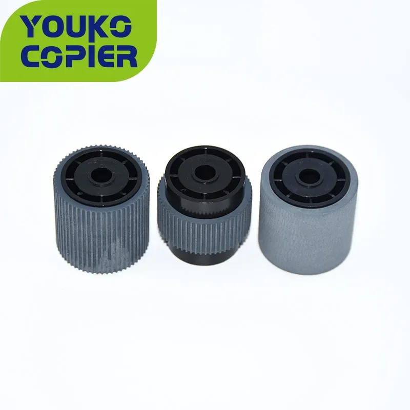 2Sets Paper Feed Roller for Konica Minolta BH920 950 951 1050 1051 1200 C6500 C6501 C6000 C7000 C1060 C2060 A03X565200 300 400