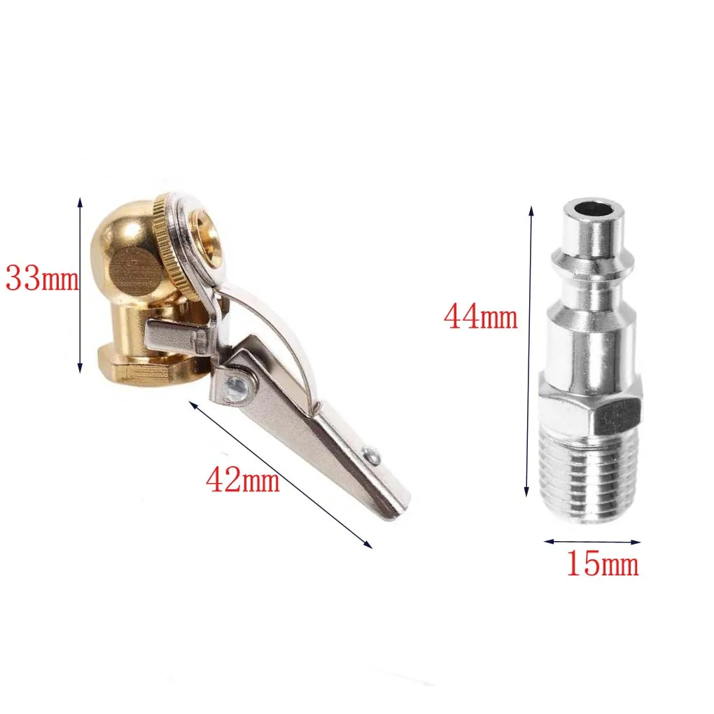Quick Twist Nozzle 1 4NPT Brass Connector Sturdy Brass Construction Secure Attachment Standard Thread  Quick Twist