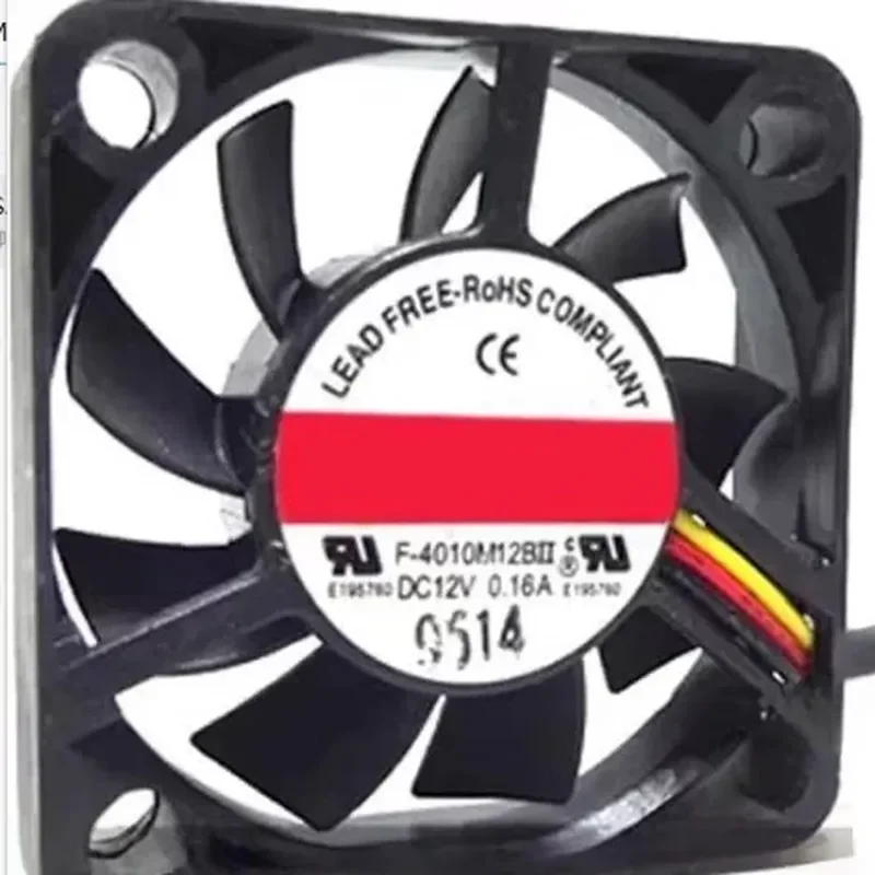 for F-4010M12BII DC12V 0.16A PLA04010S12M-1 Original Genuine Imported Cooling Fan