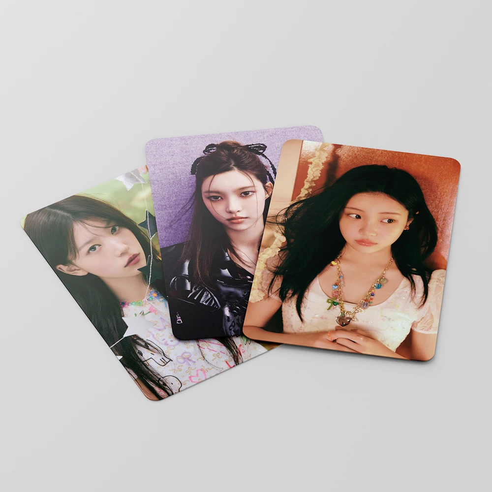 55pcs/set KPOP ILLIT Lomo Cards Photocards Album Girls Group Fans Collection Gift Postcards Photo Card Fan gifts