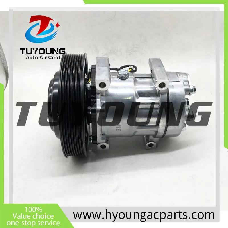 En Stock SD7H15 compresor de CA para camión Mack Volvo 14- 4324 4324 4326 4326U 4124 20587125 85000458 2004326 20721587 206RD52M