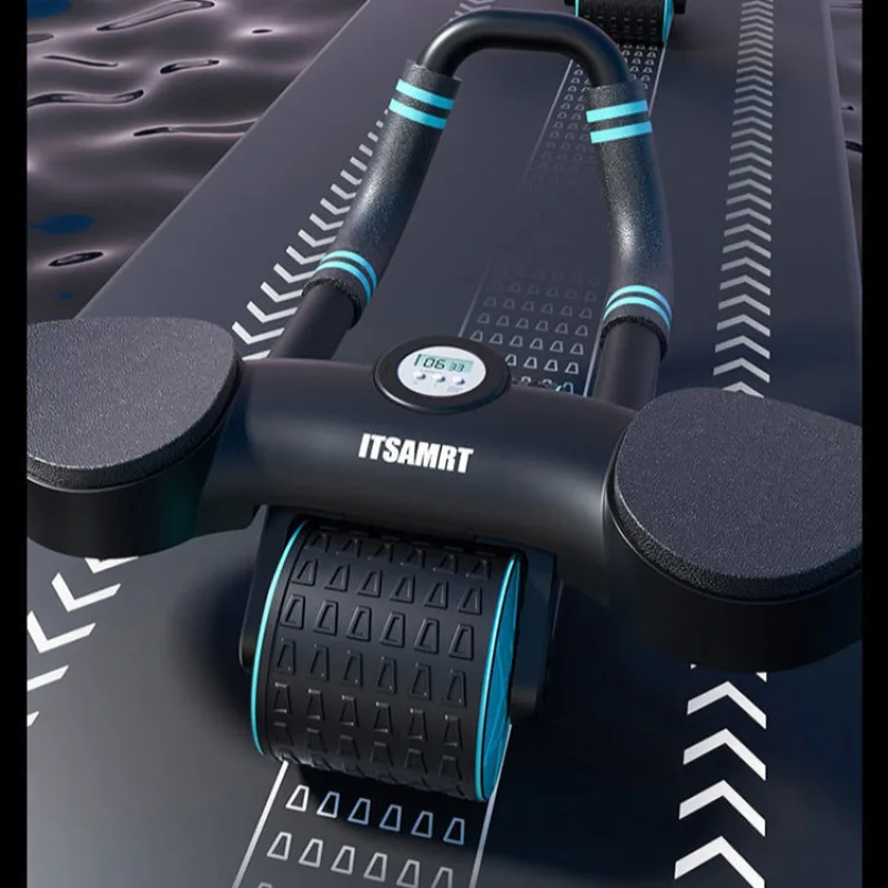 The abdominal fitness wheel automatically rebounds and the newly upgraded abdominal curler