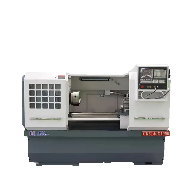 Ck6140 With Gear Box Horizontal Turning Hine High-Precision Flat Bed CNC Lathe