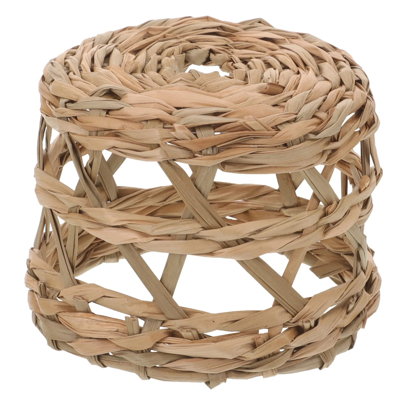 

Straw Woven Lampshade Rustic Farmhouse Hanging Lamp Cover Ceiling Lamp Shade Replacement Light Accessory Straw Woven Lampshade