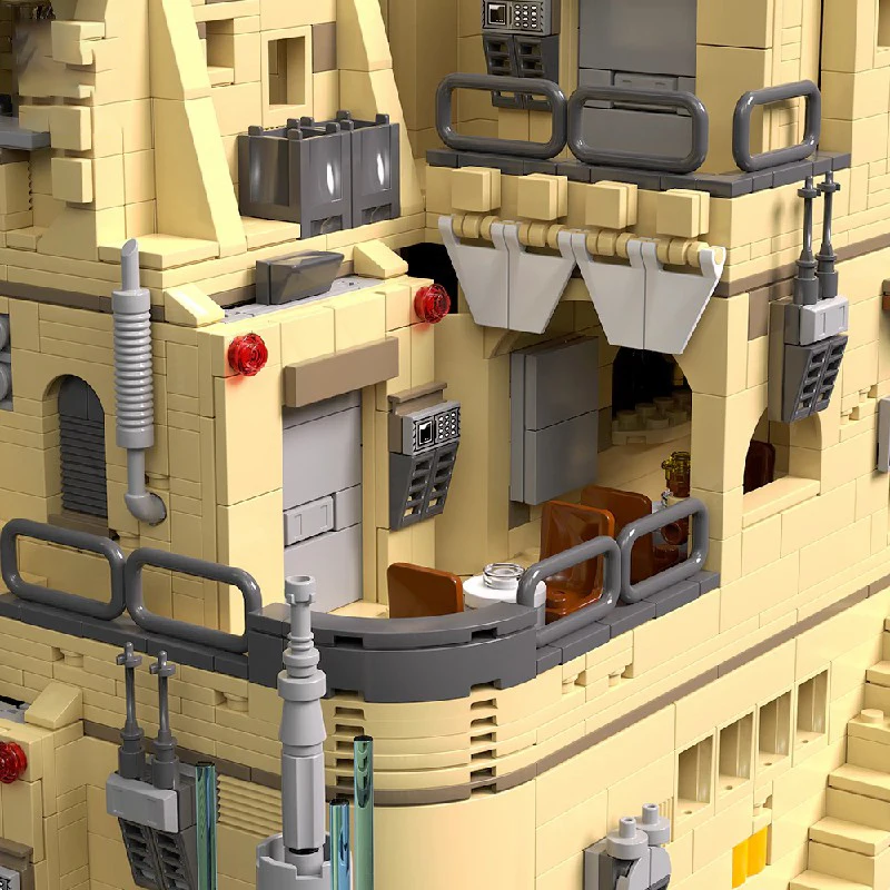 2731 قطعة فيلم حرب الفضاء كوكب تافيرن العمارة مدينة مخزن منزل وحدات بنة التجمع أطقم منمذجة الكبار هدية عيد الميلاد #4