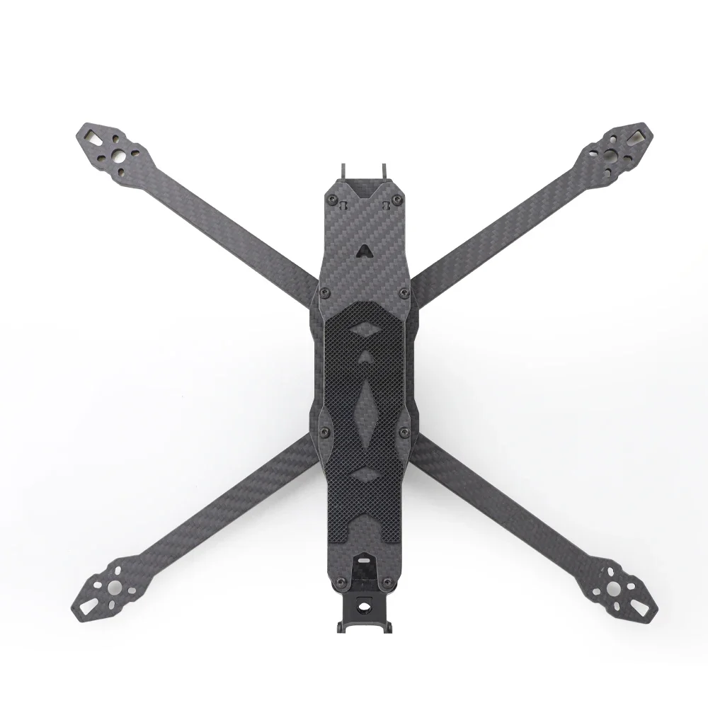 HGLRC MY7 7 Inch 335mm Wheelbase Frame, 6mm Thick Arms for Heavy Lift Long Range FPV, Freestyle Racing Drone Quadcopter