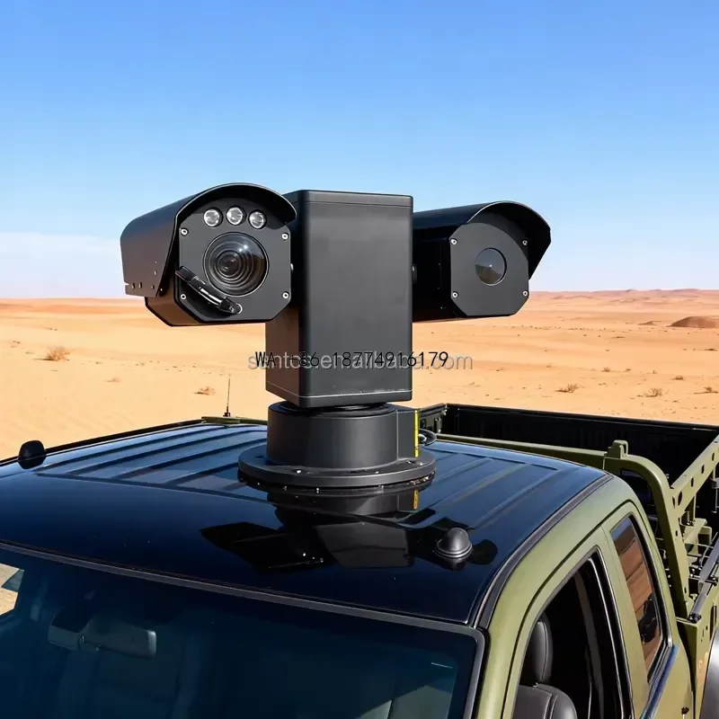 wmwmnu Magnetic vehicle thermal imaging PTZ dual spectrum visible light night vision 40x zoom mobile monitoringODM OEM