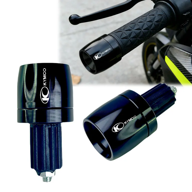 

Accessories Motorcycle Handlebar Grips Handle Bar Cap End For KYMCO AK550 XCITING 250 300 350 400 400S 500 DownTown 125 300i
