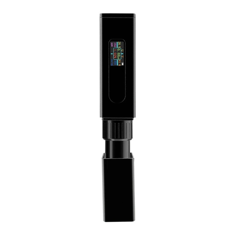 

MALL Digital 5-In-1 Water Meter PH, TDS, EC, Salinity%, And Temp,Pen-Type Tester For Hydroponics, Pool, Aquariums
