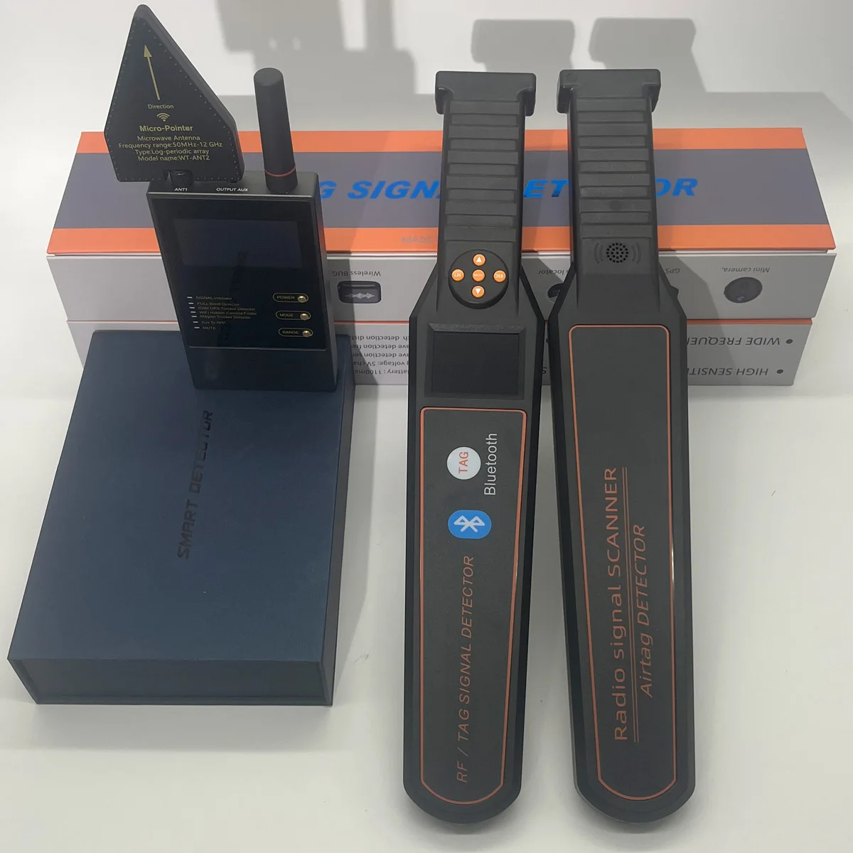 Smart Wireless Detector Auto Recording APP für GPS Tracker Schlafmodus Versteckte Kamera Bug Finder Anti Spy Privacy Security Scanner