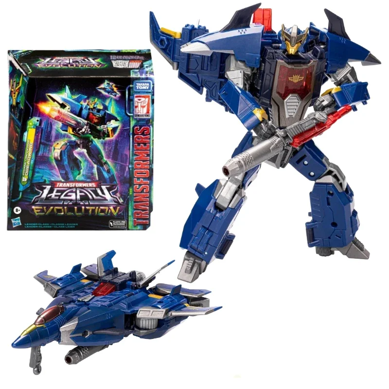 In Stock Transformers Toys Legacy Evolution 18cm LeaderClass Skyquake Megatron Blitzwing Dreadwing Robot Action Figures Hobbies