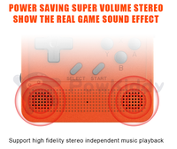 Powkiddy V90 3D 3.0 ips Retro Game Console Flip Linux System Handheld Game Console 64 bit Portable Video Game For PS1 NES FORSFC