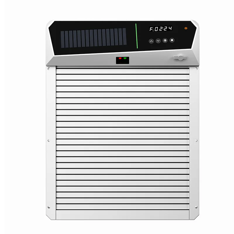 

Intelligent Chicken Coop Door Automatic Opener Rolling Door Solar Infrared Sensor APP Remote Control Chicken Coop Door