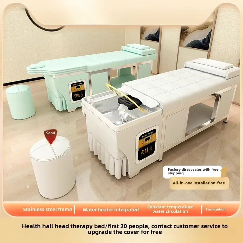 

Backwash Stylist Head Spa Shampoo Bed Chairs Hair Professional Treatment Washing Machine Single Chaise Coiffure Water Chair