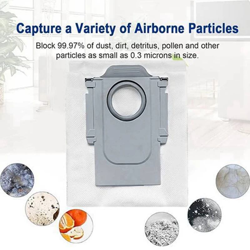 26PCS For Roborock Qrevo Master V20 P10S Pro Robot Vacuum Replacement Parts Main Side Brush Filter Mop Cloths Dust Bags