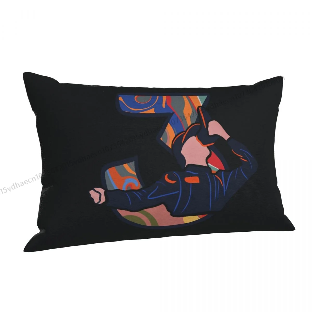 Daniel Ricciardo Pillow Case F1 Car Race Cushion Covers Home Sofa Chair Decorative Backpack Covers