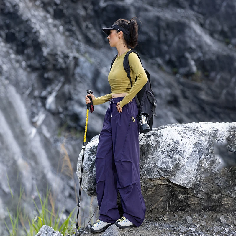 

Outdoor Climbing Pants Loose Paratrooper Men's Trendy Autumn Winter Long Pants Youthful Energy Sle Polyester Fiber 00%