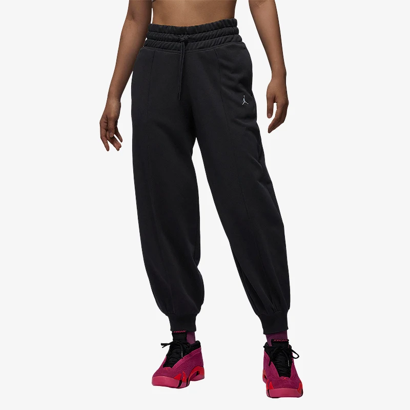 Nike genuine new JORDAN women's lace up knitted sports ankle pants FD7377-010