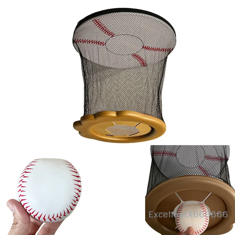 Mini Ceiling Baseball Toy Portable Indoor Sports Goal Overhead Training Equipment for Kids And Adults