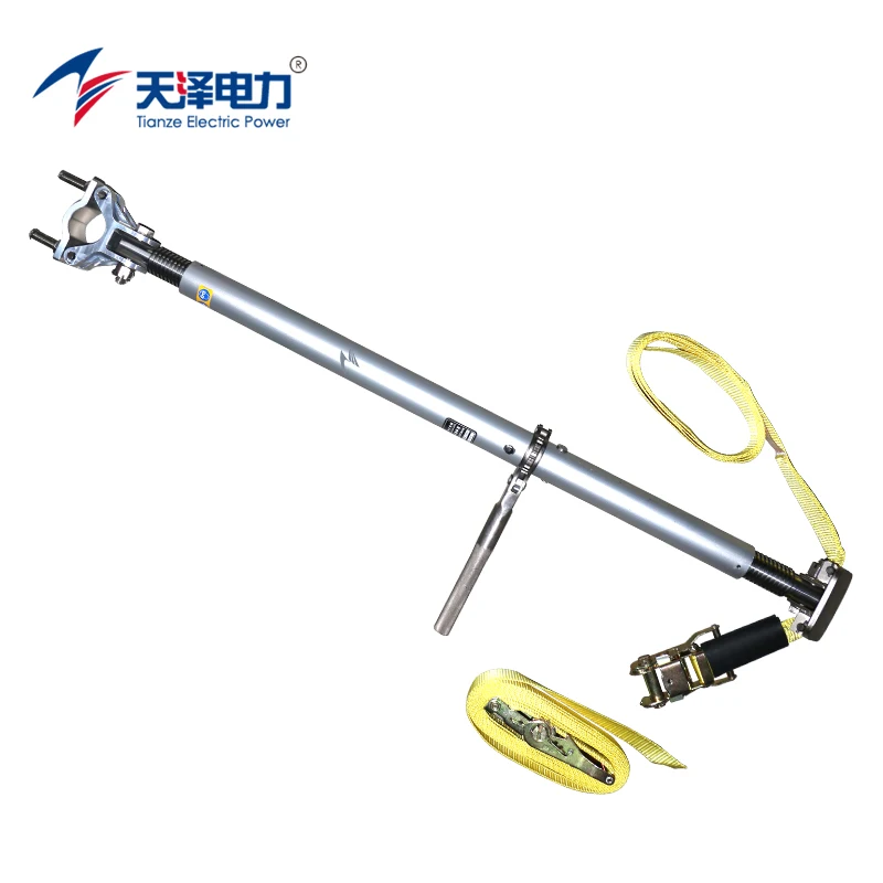 CC-BI Railway Catenary Adjusting Device For Pole & Insulator Replacement, Suitable For Square/Circular/H Type Steel Poles
