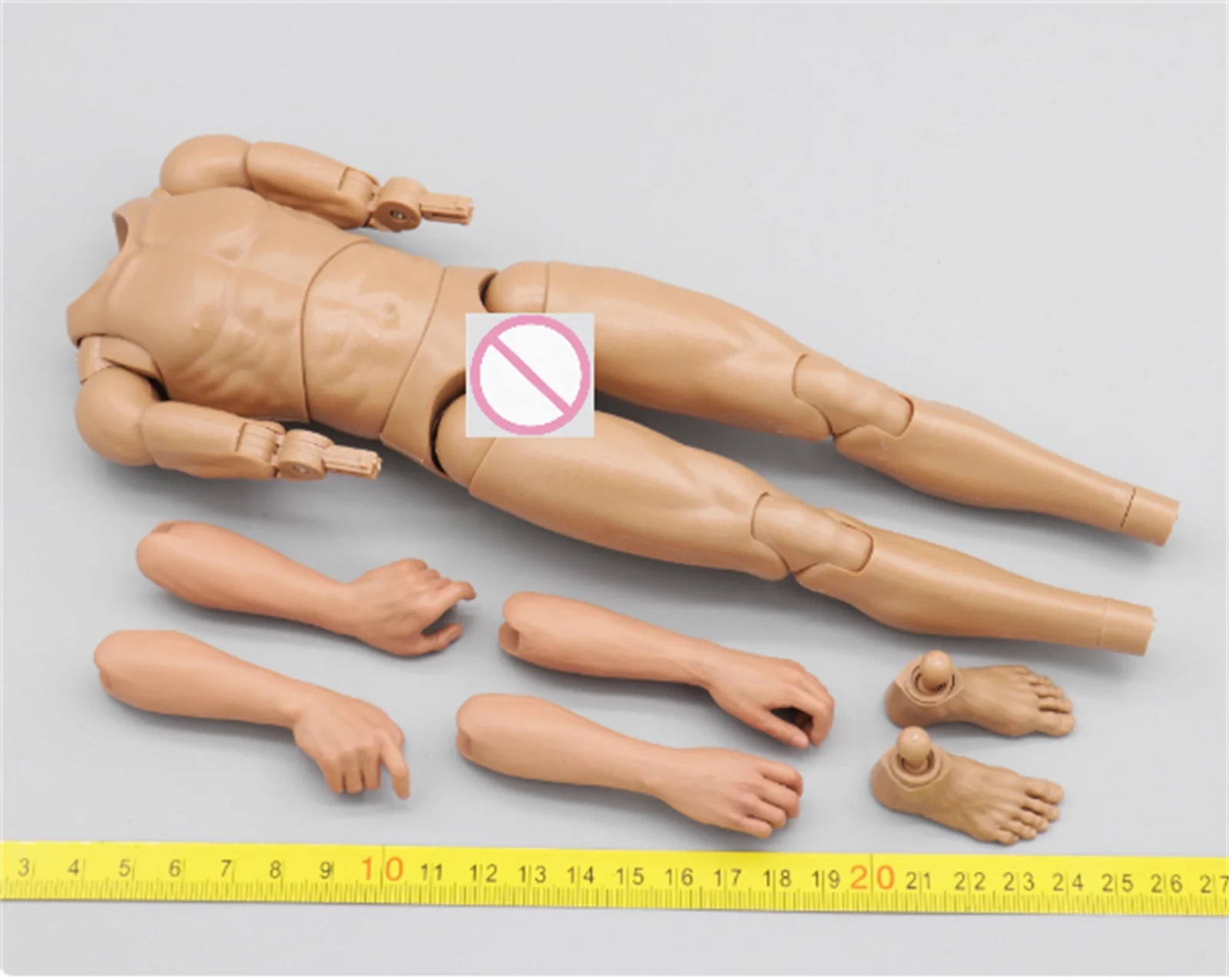 

1/6 Male UD9040 1/6 Soldier Body Hands Feet Model 12''WWII US Marine Corps in Okinawa for 12inch Figure Model Toy