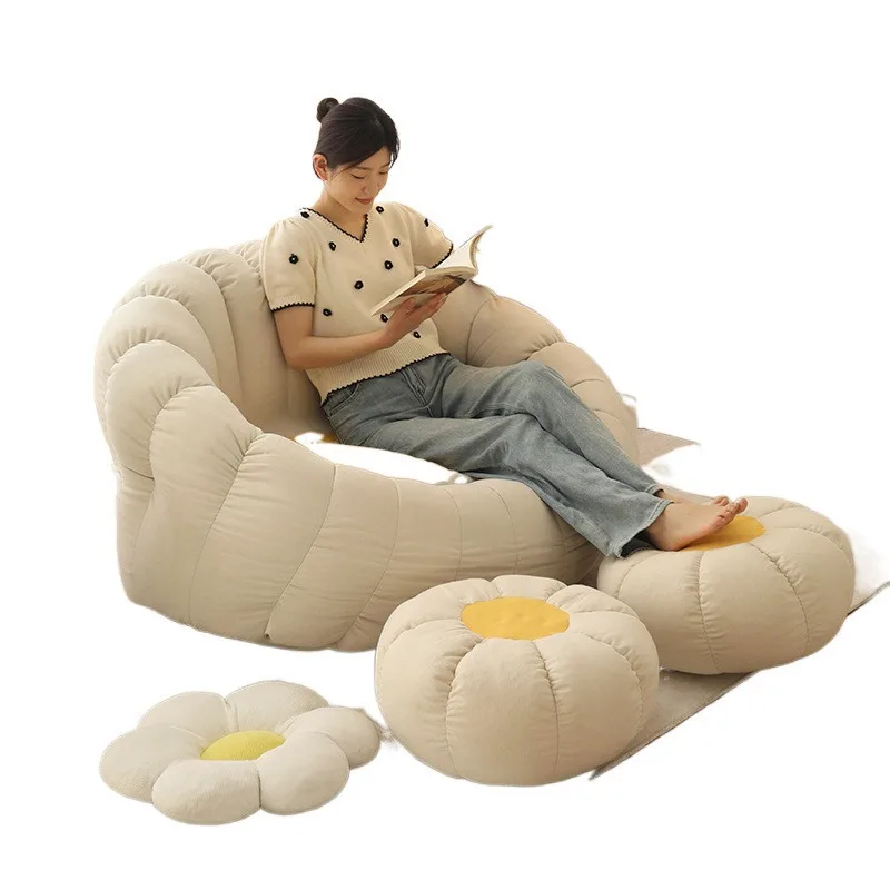 

Lazy sofa bean bag household bedroom reclining sleeping Internet celebrity balcony leisure recliner bedroom tatami small sofa