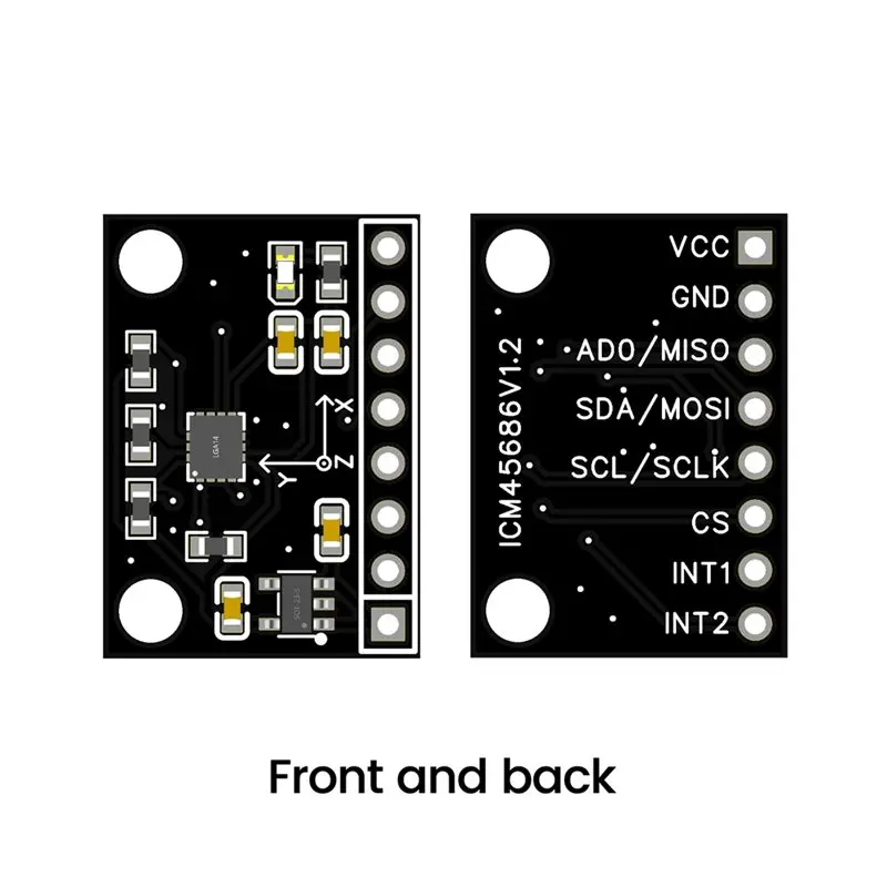 A32T-ICM45686 Modulo sensore a 6 assi Modulo sensore giroscopio accelerometro 6DOF ad alte prestazioni Supporta SPI e IIC
