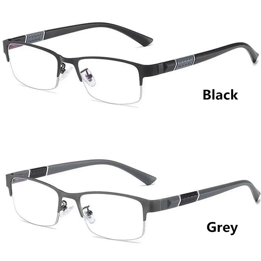 Metall Anti-Blaulicht Lesebrille weitsichtige Brillen Männer Business Brillen Dioptrien 0 1,0 1,5 2,0 2,5 3,0 3,5 4,0 – Detail 10