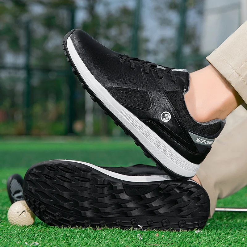 

Men Golf Shoes Professional Couple Golfing Non Slip Sneakers Golfers Footwears Breathable