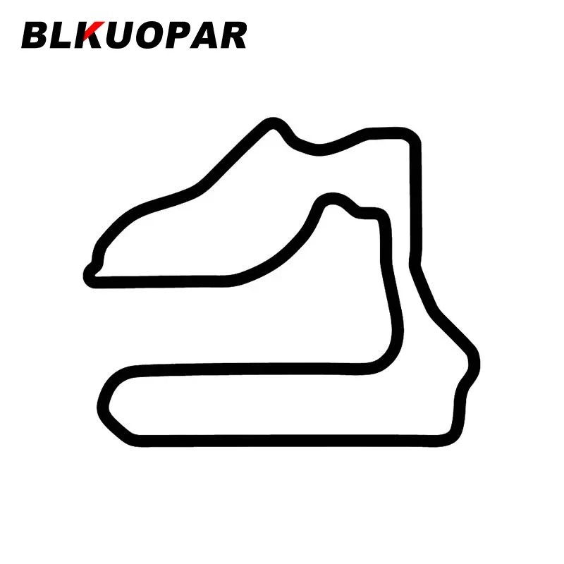 BLKUOPAR Sebring Raceway Track Car Sticker Personalized Creative Decal Waterproof Original Trunk Motorcycle Car Door Protector