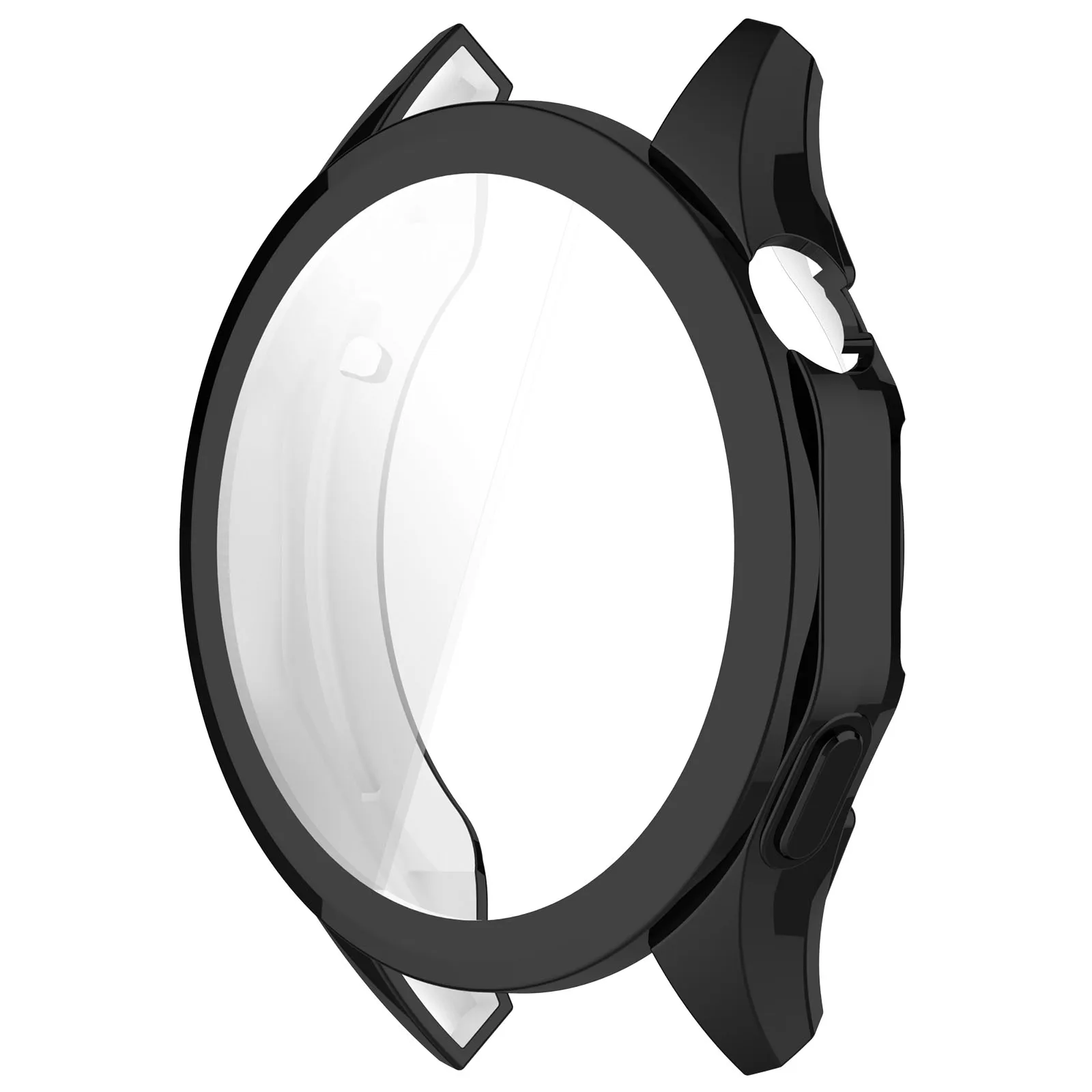 Watch Case For Huawei Watch GT4 46MM PC+Tempered Protective Case Anti-fall Watch Shell Protective Cover TPU Watch Accessories