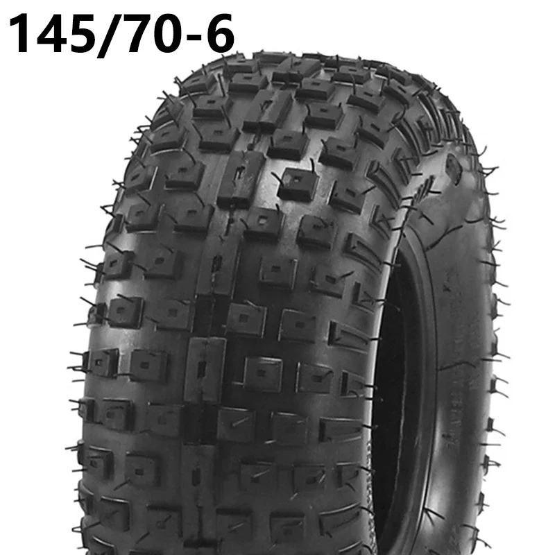 6 Inch ATV Tire 145/70-6 four wheel vehcile Fit for 50cc 70cc 110cc Small ATV Front Or Rear Wheels