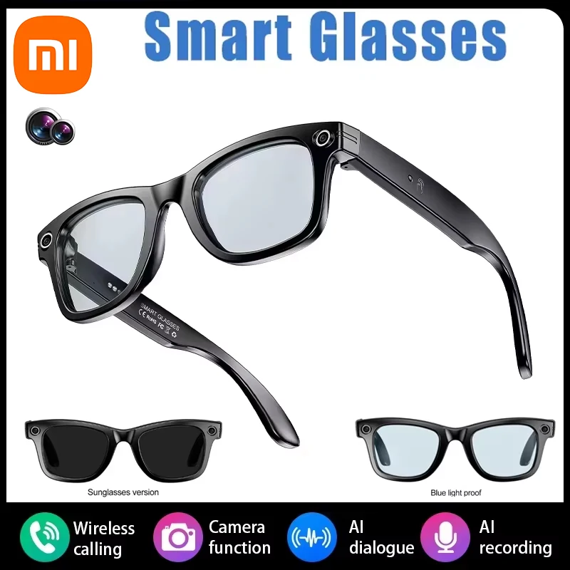 OnePlus gafas inteligentes foto detección cámara Bluetooth música llamada grabación de vídeo gafas Bluetooth impermeables IOS Android