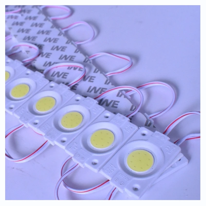 free shipping 2.4W/pcs injection COB LED Module with lens DC12V advertising light,Led Backlight For Channel Letters