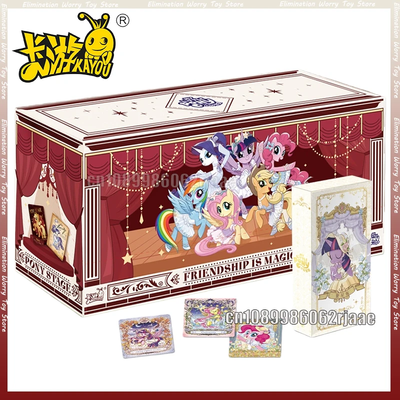 

KAYOU My Little Pony Card Вечная карта дружбы Звездная сумка Vol.2 Лебедь Танец Драма Коллекционные карты Игрушки Рождественские подарки