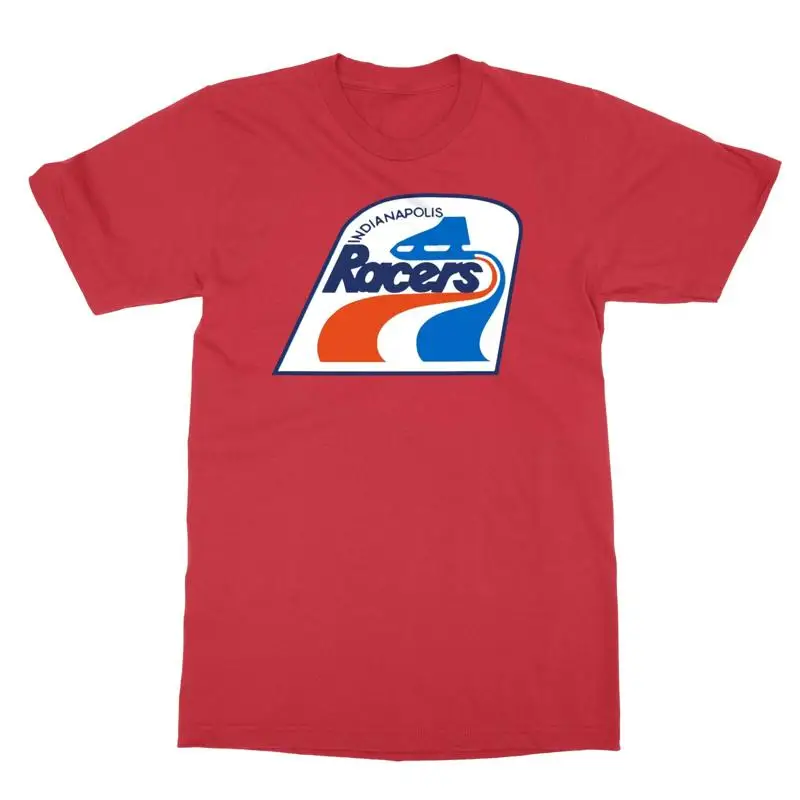تي شيرت رجالي من Indianapolis Racers Defunct Wha Hockey Vintage