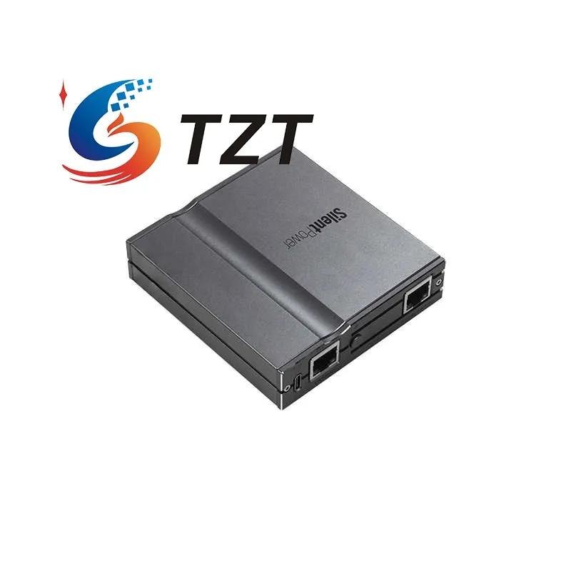 TZT SilentPower LAN iPurifier Pro 휴대용 네트워크 잡음 필터 데이터 지터 제거 광학 절연 지원 기가비트 이더넷