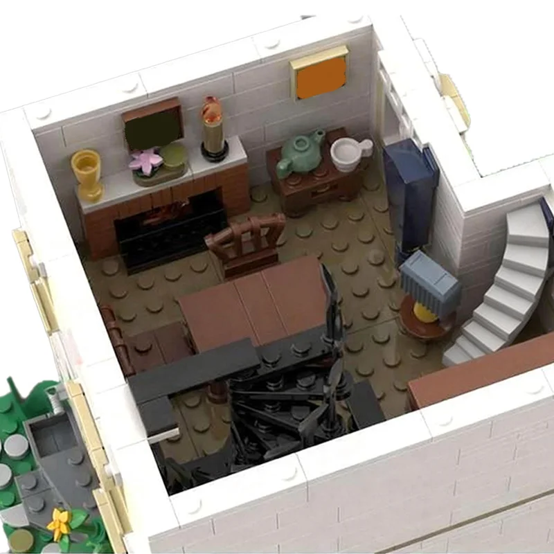 2081 PCS City Engineering House MOC Customize Modular Building Block Popular Kids Design Creative Design DIY Assembly Toy Gift